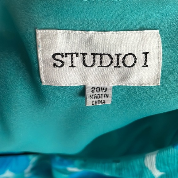 💜 STUDIO 1 dress sleeveless fully lined. Size 20 - Picture 6 of 6